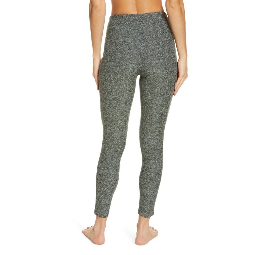 🆕 ZELLA Restore High Waist Cross Band 7/8 Leggings Green X-Small (0-2) - Picture 3 of 10